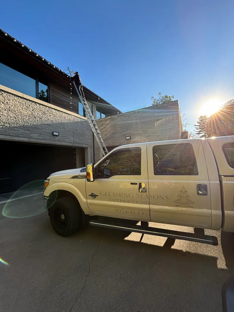 Professional holiday lighting service